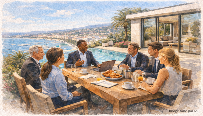 Villa avec des prestations premium à Cannes