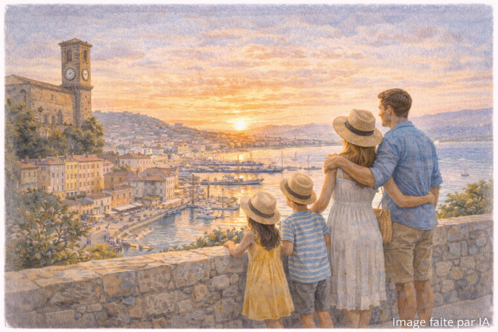 Port de Cannes — Découverte du vieux port de Cannes et du Suquet, parfait pour des activités à Cannes en famille.