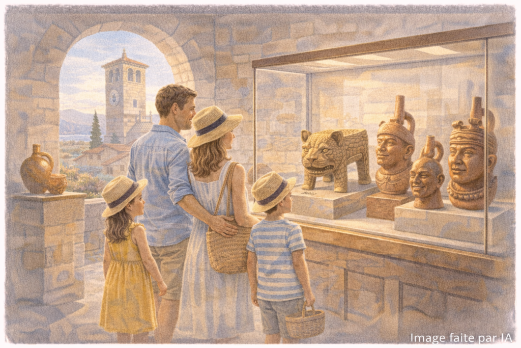 romenade en ville — Balade familiale dans les ruelles colorées de Cannes, une activité agréable à faire ensemble.