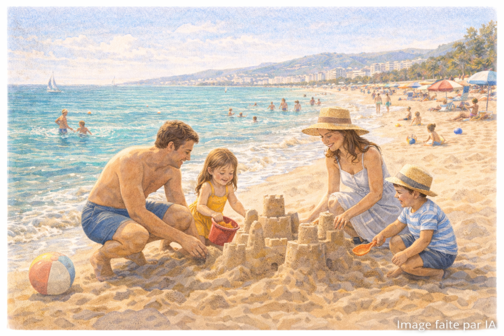 Plage de cannes : sorties en famille gratuites
