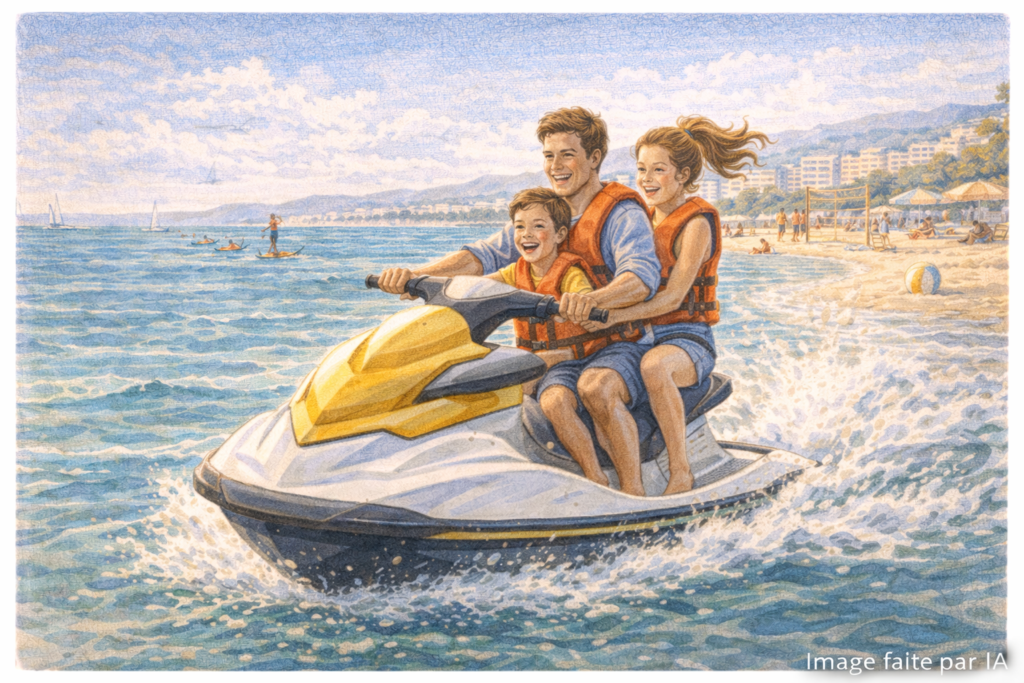 Jet ski : activités à cannes à faire en famille