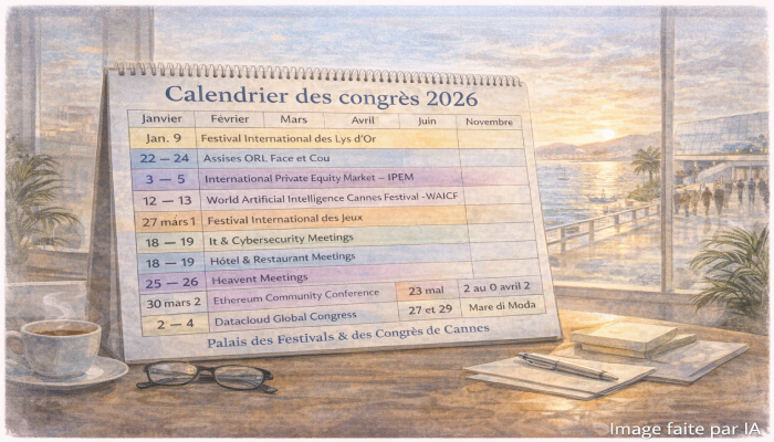 Calendrier des congrès 2026