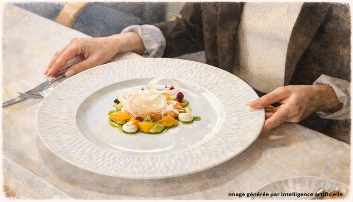 De nombreux restaurants servent des menus appétissants à Cannes en hiver