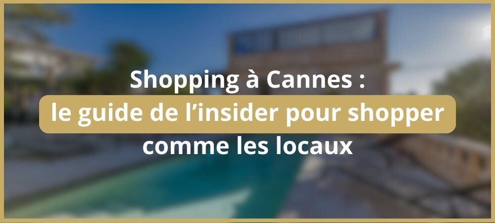 Shopping à Cannes