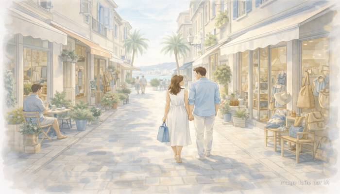 Rue des états-unis à Cannes