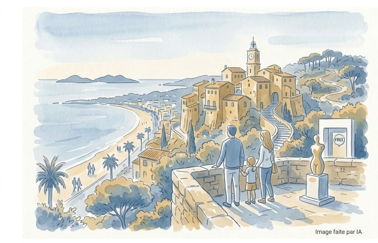 Synthèse d'activités gratuites : Croisette, Suquet et culture